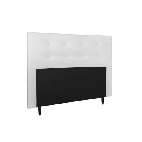 Cabeceira Cama Box Casal 160cm - Branco Corino