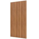 Ver imagem 1 de Painel Ripado de Madeira para Sala Quarto 134x183cm Bairon D03 Freijó - Lyam Decor