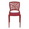 Cadeira Tramontina Joana Vermelha em Polipropileno e Fibra de Vidro - 2