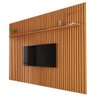 Painel Ripado Grande Tv até 75 Polegadas 2.2 Nature Veridian Jm Móveis - 3