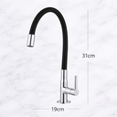 Ver imagem 6 de Kit Cuba Gourmet Cozinha Aço Inox 201 0,8mm Torneira Acessórios Tábua Vitorelli