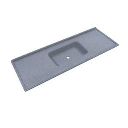 Pia para Cozinha em Marmore Síntetico 100cm X 50cm Premium Dvg Decoralita - 1