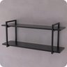 Prateleira Estilo Industrial Banheiro Parede Gnd Pp 100cm - 3