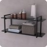 Prateleira Estilo Industrial Banheiro Parede Gnd Pp 100cm - 1