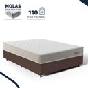 Ver imagem 5 de Cama Box Casal com Colchão de Molas Ensacadas Luxury 138x188x59cm