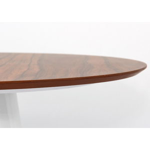 Tampo em MDF Redondo 110 cm - Pau Ferro - Marrom