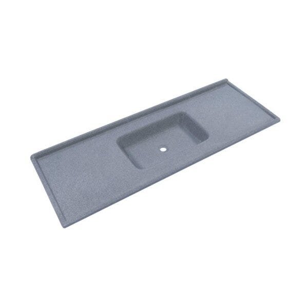Pia com Cuba para Cozinha Massa Premium 140cmx54cm Decoralita - 1