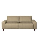 Ver imagem 5 de Sofá Decorativo Sala de Estar Asgand 3 Lugares 220cm Couro Bege - Mozzelar
