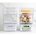 Ver imagem 2 de Kit 2 Organizadores de Geladeira 2,2l e Porta Frios Duplo Organizadores Clear Fresh ou