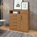 Ver imagem 1 de Cômoda Sapateira Ambiente da Vinci Amêndoa Clean - Lopas