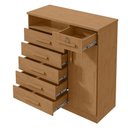 Ver imagem 2 de Cômoda Sapateira Ambiente da Vinci Amêndoa Clean - Lopas