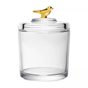 Ver imagem 6 de Kit com 4 Potes C Tampa Golden Bird 8,5cm Cristal Ecologico