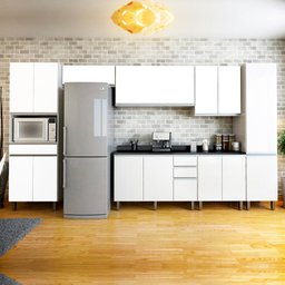 Cozinha 7 Peças Top Class Batrol Branco - 15