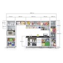 Ver imagem 3 de Cozinha 7 Peças Top Class Batrol Branco