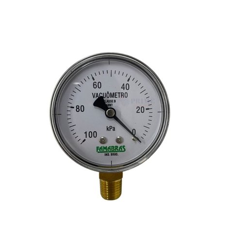 Vacuometro 100kpa Seco Medidor de Vácuo 1/4