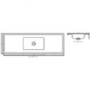 Ver imagem 2 de Pia para Cozinha Cuba Inox Ecogranito 160cmx54cm Decoralita