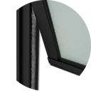 Ver imagem 3 de Basculante Alumínio 80 x 40 Master V.Boreal Preto Brimak