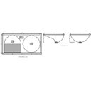 Ver imagem 2 de Tanque Duplo em Thermo Fibra 120cmx55cm Decoralita