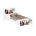 Ver imagem 1 de Mini Cama Infantil Meli Pés de Madeira Tema Homem Aranha para Quarto Infantil Menino - Homem Aranha
