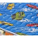 Ver imagem 3 de Colchão de Berço Heleno 1 Lado Plastificado D18 Toque Macio Azul Casah