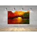 Ver imagem 4 de Quadro Pintura Tela Moderna Marinas 2021: 90cm (A) x 150cm (L)