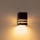 Ver imagem 3 de Arandela Preta 1 Foco Facho e Frisos + LED Branco Quente St294