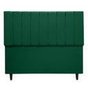 Ver imagem 4 de Cabeceira Cama Casal Veludo Premium