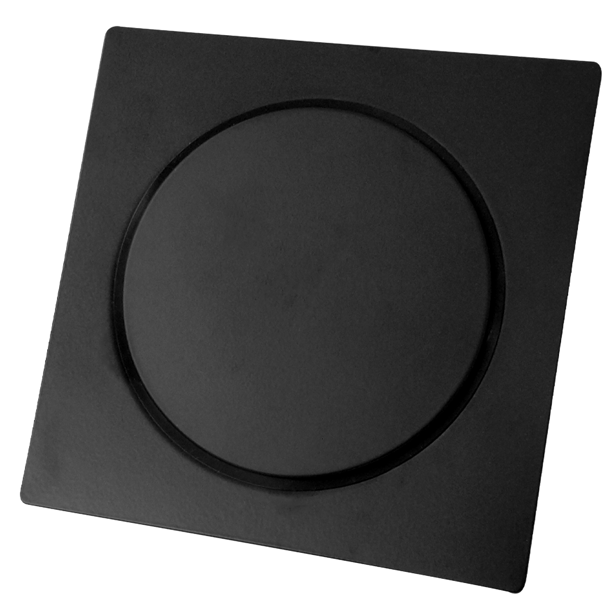 Ralo Click Quadrado 15x15cm Black