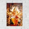Placa Decorativa Mdf Narasimha Tamanho 20x27cm Modelo 3a - 1