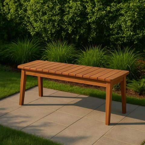 Banco 2 Lugares Madeira Maciça Santa Mônica