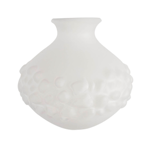 Vaso de Vidro Jateado