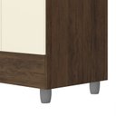 Ver imagem 5 de Guarda Roupa Casal 6p 2g Espelho 153 Cm Imbuia Champanhe Vlr