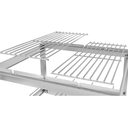 Ver imagem 3 de Kit 2 Grelhas Modular Auxiliar Churrasqueira Assados Peixes