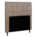 Ver imagem 1 de Cabeceira Cama Box Casal Queen Luna 160cm Suede Bege - Abmaza