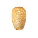 Ver imagem 1 de Luminária Pendente Rústica Acabamento em Bambu Artesanal