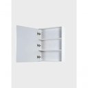 Ver imagem 5 de Armário para Banheiro com Espelho 60cm Mdf Branco - On Móveis