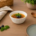 Ver imagem 2 de Jogo 48 Ramequins para Restaurante 140ml Branco Blanc New Bone China Souflé Buffet Servir