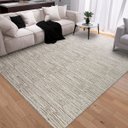 Ver imagem 1 de Tapete Sala Quarto Grande Mesclado 2,00 X 3,00m Antiderrapante Cru Caramelo Artesanal Tear Rústico