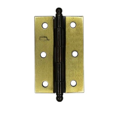 Dobradiça Porta Latão Oxidado Kit 3 Peças - 3.1/2" 86mm Ferca