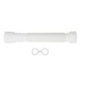 Sifão tubo extensivo universal 70 cm blukit - BRANCO - 1
