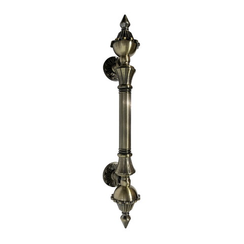 Puxador para Portas Modelo Colonial Ouro Velho 43cm