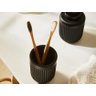 Copo Porta Escova de Dentes Maquiagem Banheiro em Cimento - 4