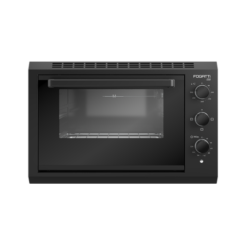 Forno Elétrico de Embutir 50 Litros Preto com Grill