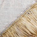 Ver imagem 2 de Almofada Algodão com Búzios e Franja em Fibra Natural Bali