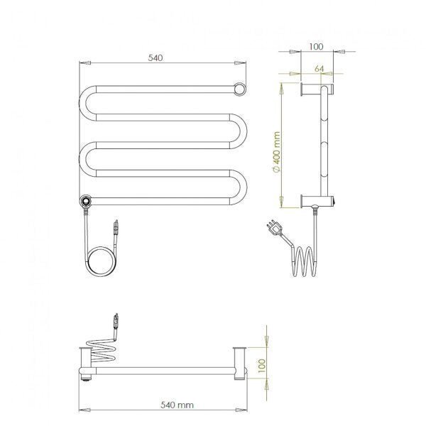 Toalheiro Térmico Classic 127V Aquece - 3