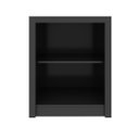 Ver imagem 6 de Balcão de Escritório Office com 2 Portas 74x60 Cm Me4103 Preto