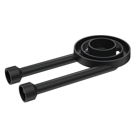 Queimador Duplo Longo Fogão Industrial Ferro Cyd 17,5cm