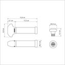 Ver imagem 2 de Jogo para Vinhos Tramontina Harmoniza com Bomba de Vácuo e Tampas 3 Peças Tramontina