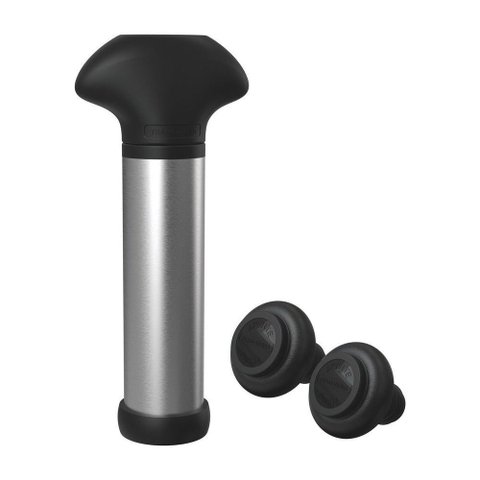 Jogo para Vinhos Tramontina Harmoniza com Bomba de Vácuo e Tampas 3 Peças Tramontina