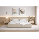 Ver imagem 2 de Cama Estofada Siena Tamanho de Casal com Design Moderno Luxo